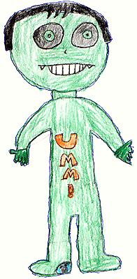 Green Ummamum drawing