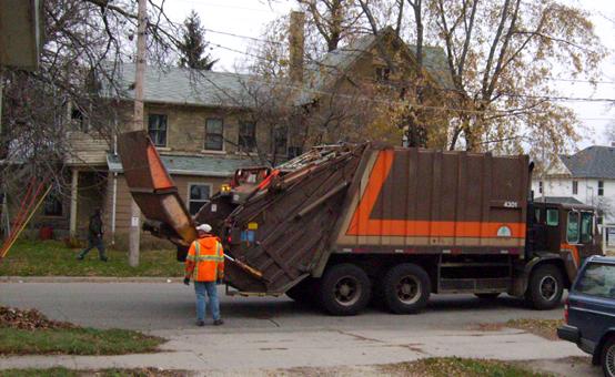 Photo of leaf truck